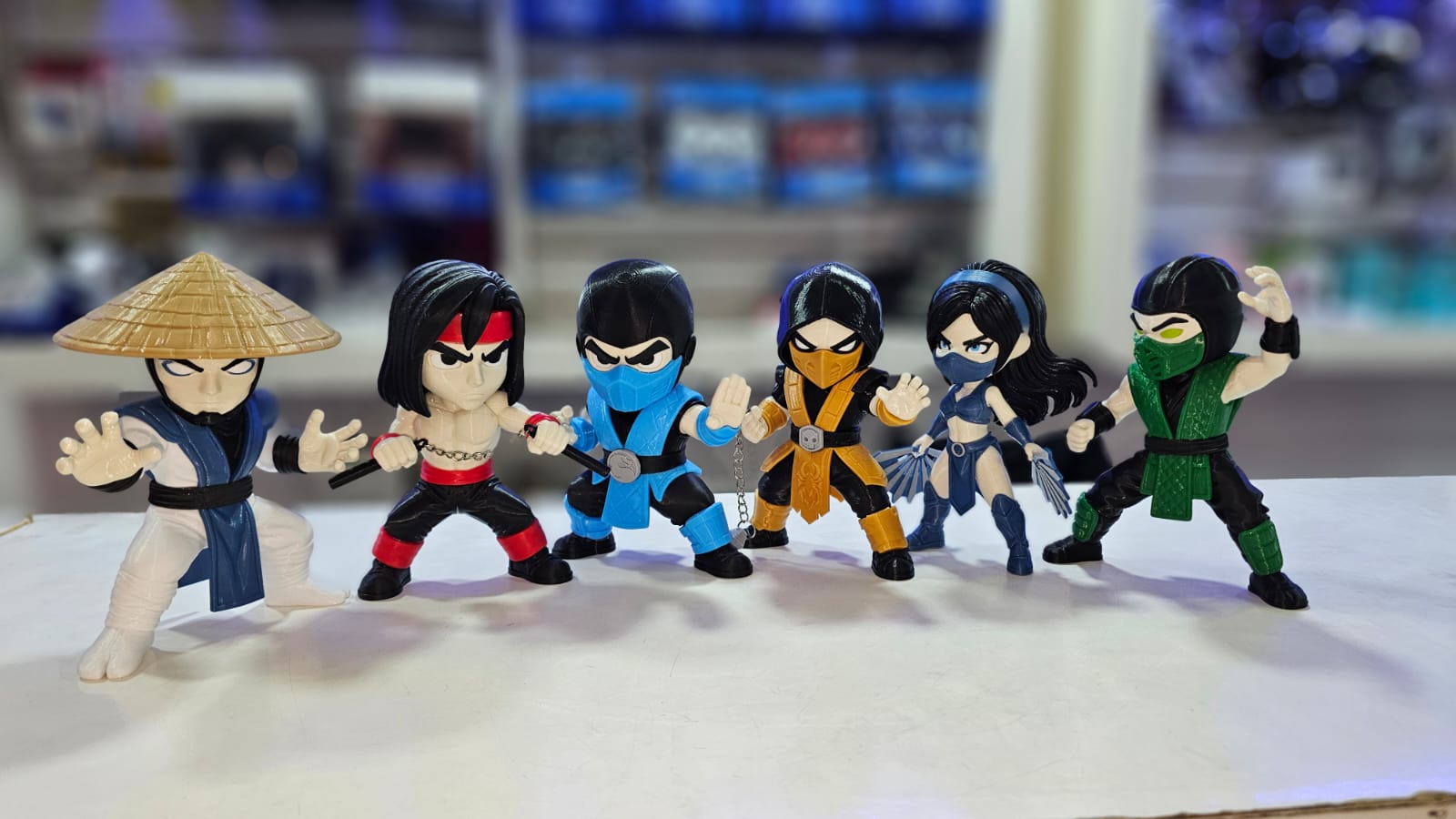 Figuras 3D Mortal Kombat
