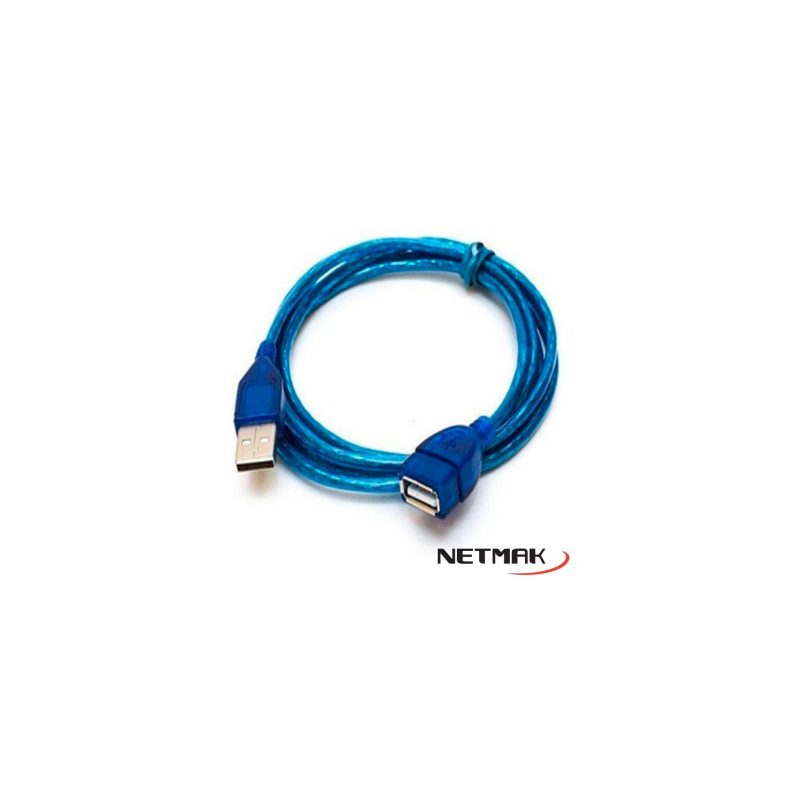 CABLE ALARGUE USB 5M NETMAK NM-C09-5