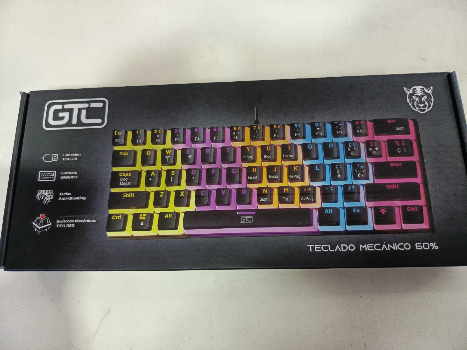 Teclado GTC mecánico 60%