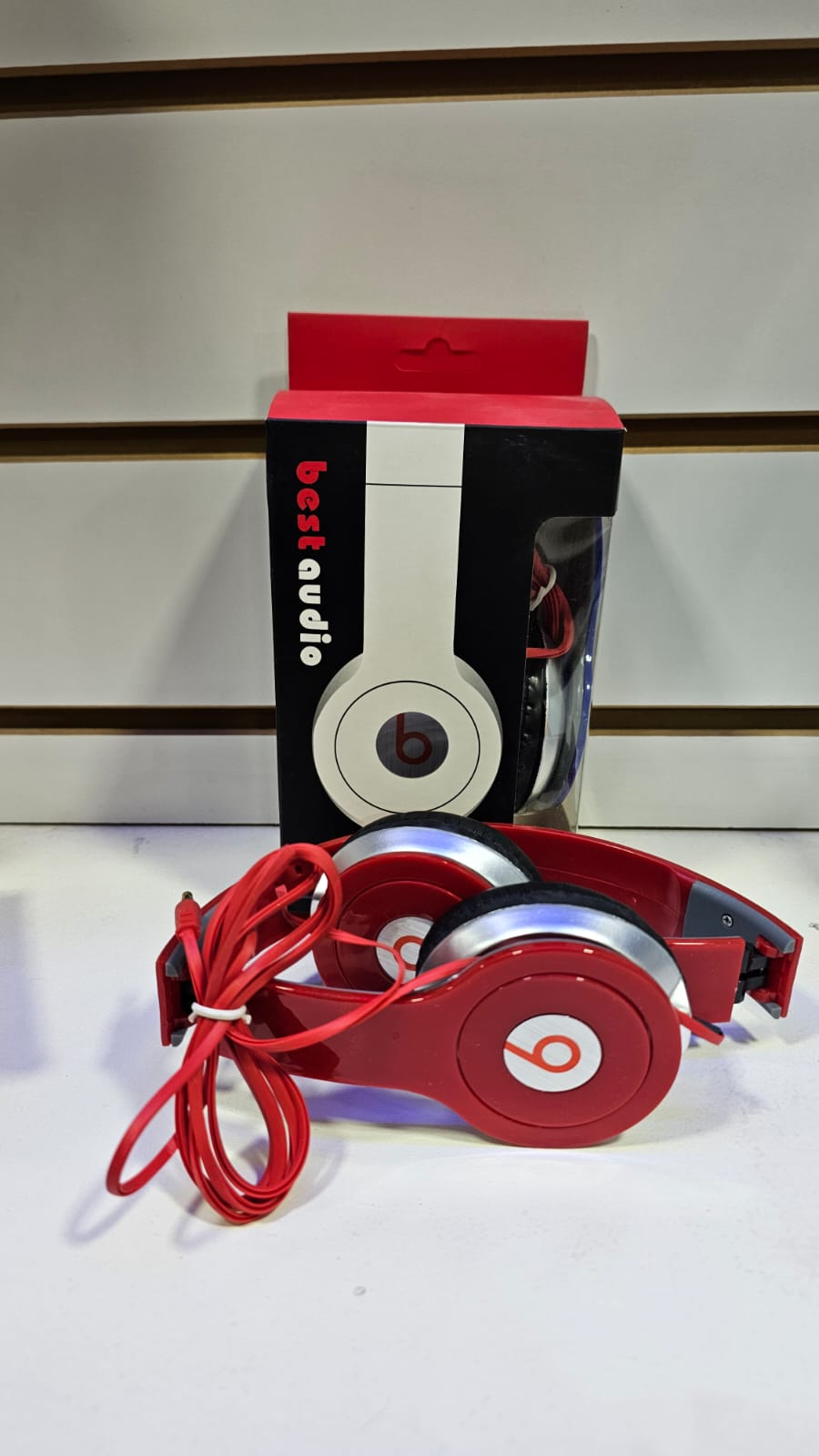 Auricular vincha con cable tipo Beats