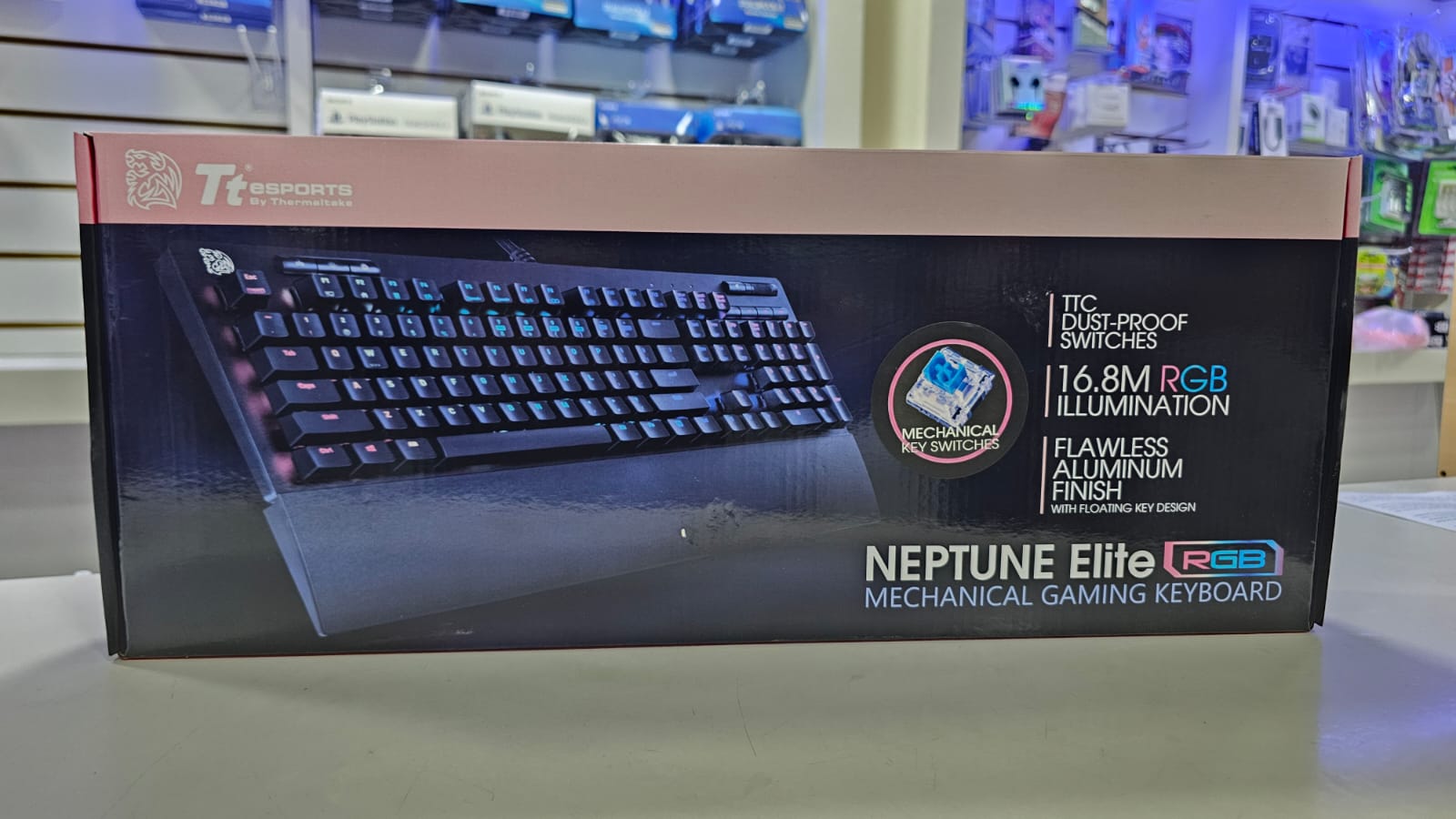 Teclado mecanico Thermaltake NEPTUNE ELITE RGB