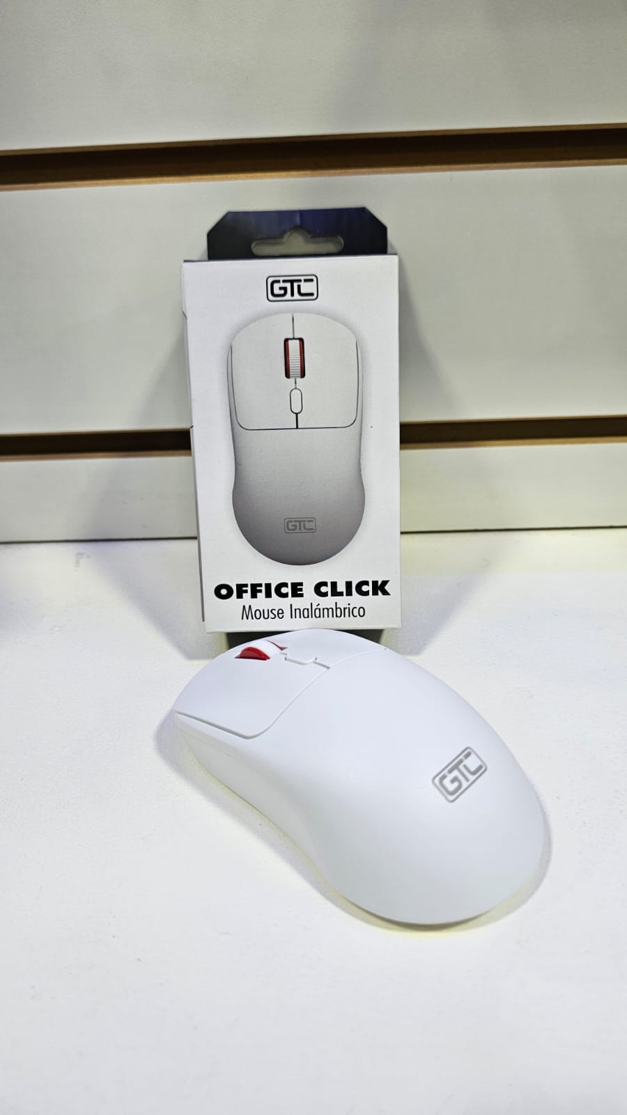 Mouse GTC Office Click Inalambrico Blanco