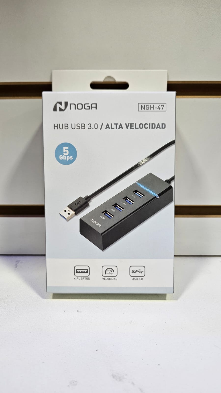 Hub USB 3.0  4 puertos Noga