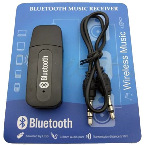 Adaptador BT Audio auxiliar 3.5mm