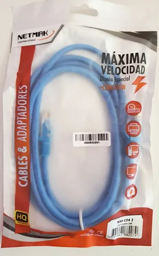 Cable de RED 2Mtrs