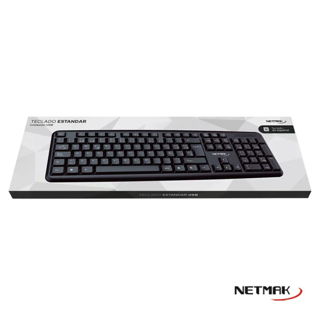 TECLADO NETMAK NM-KB586U USB