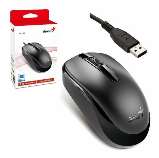 MOUSE GENIUS  BLACK USB