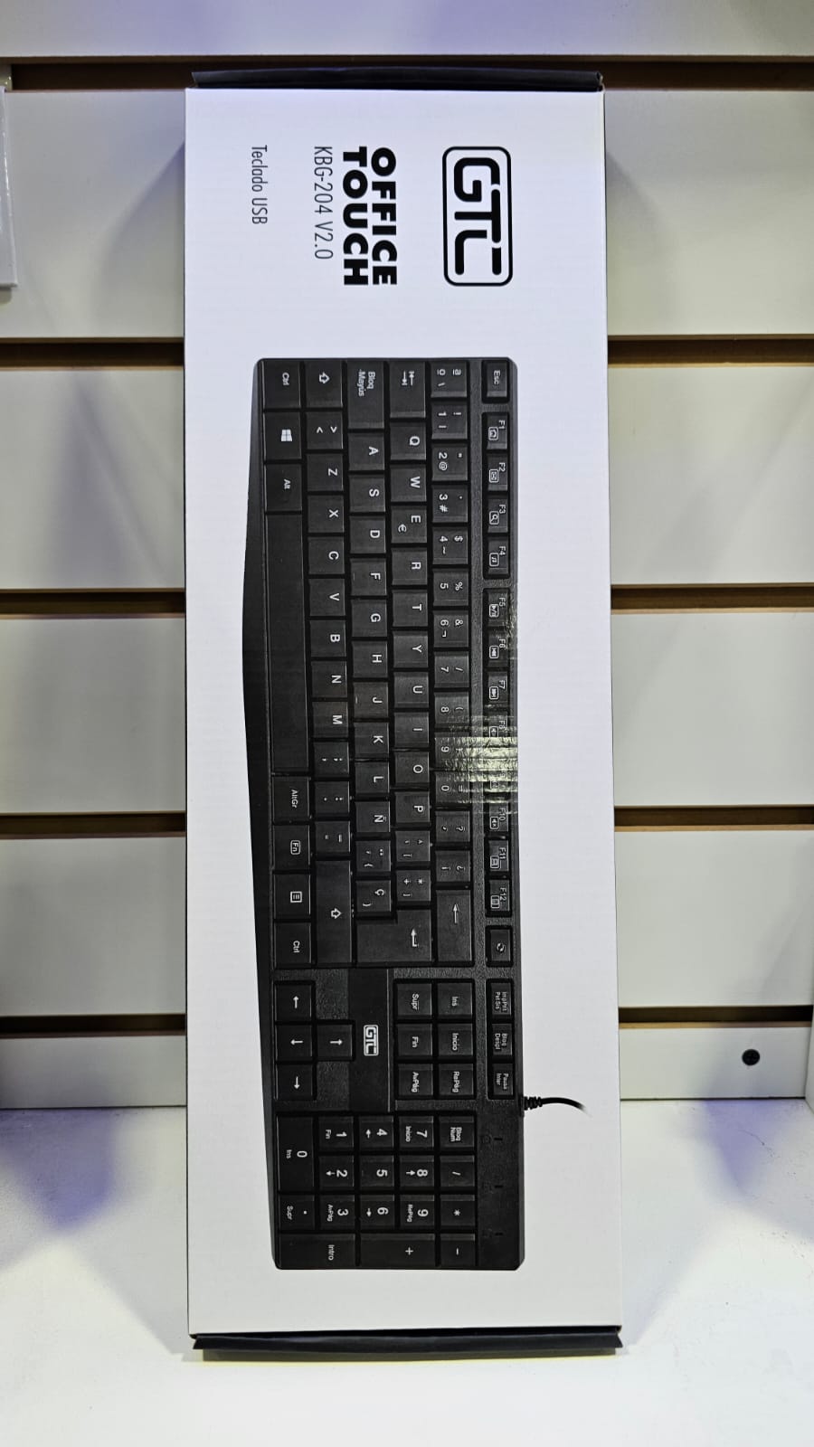 Teclado  GTC  Office Touch con cable USB
