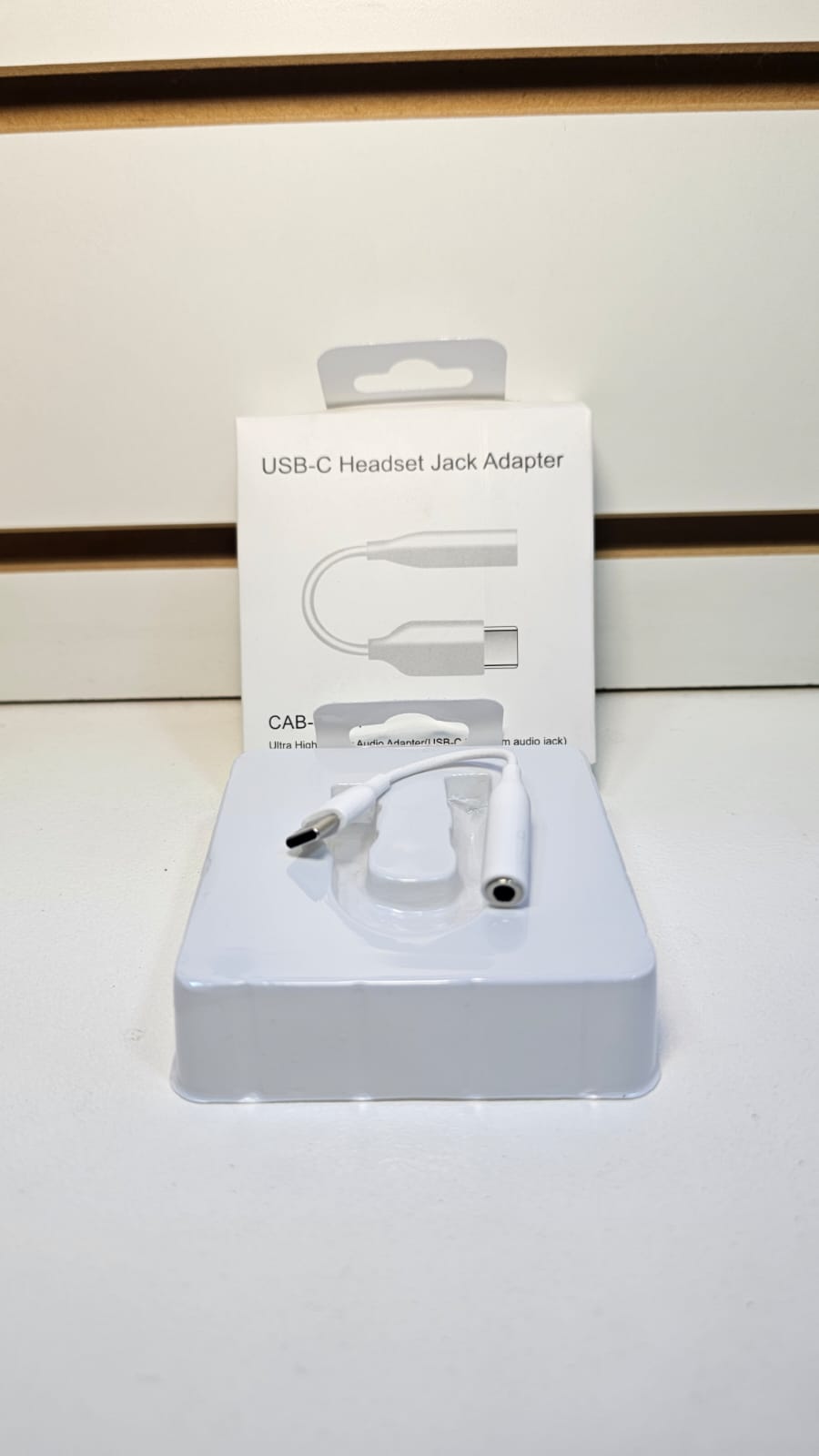 Adaptador USB-C a Plug 3.5mm