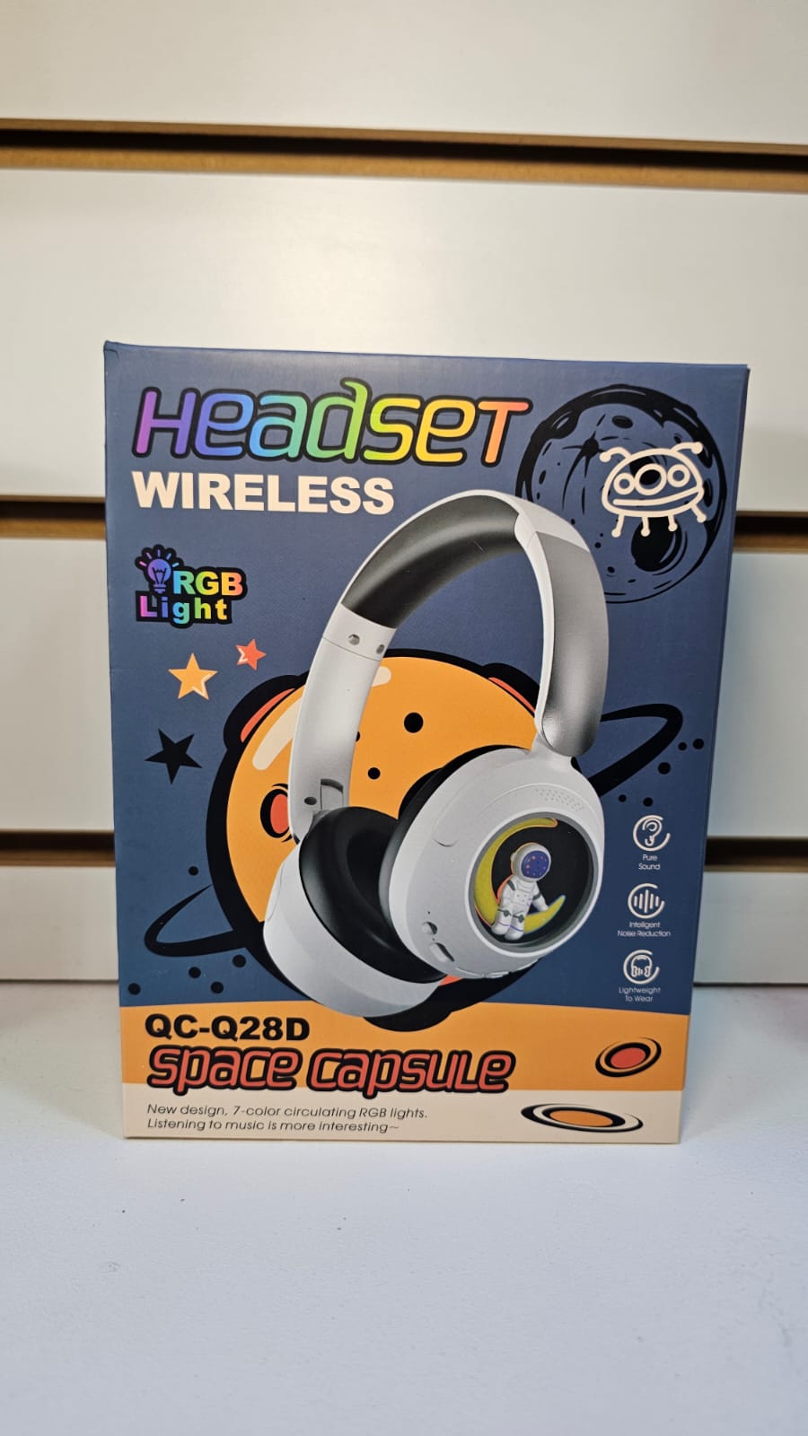 Auricular Bluetooth RGB Space Capsule