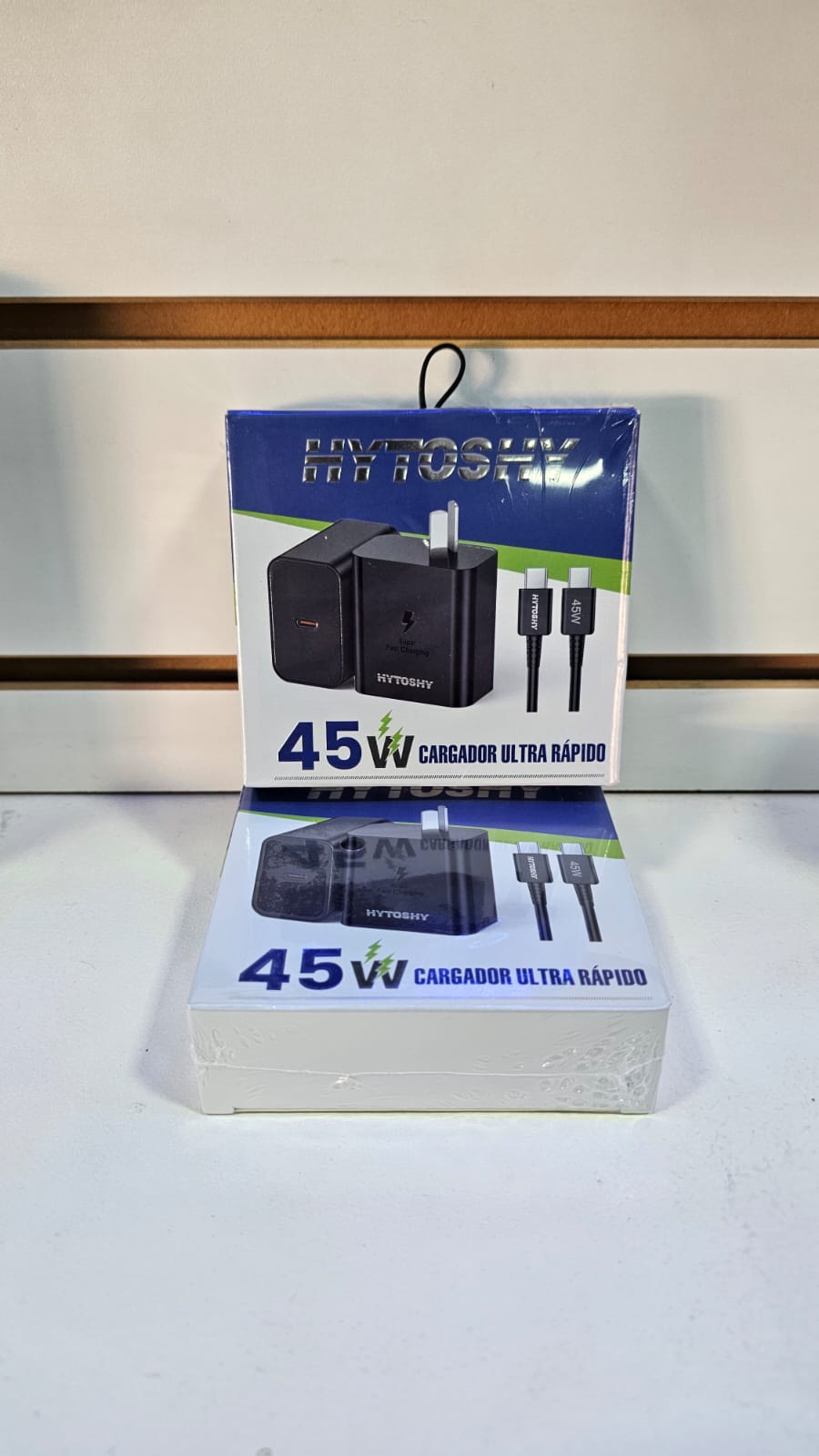 Cargador Ultra Rapido 45W Hytoshy