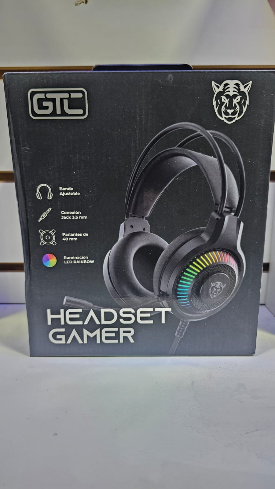 Auricular Gamer PC con cable -  RGB